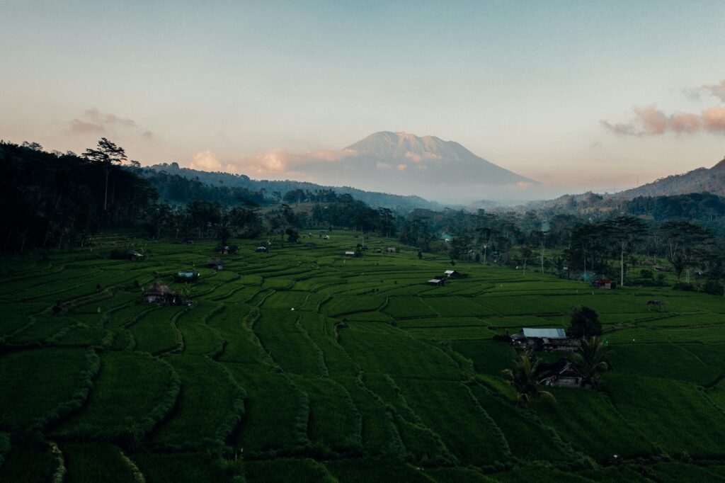 cosa vedere a bali panorama montagna